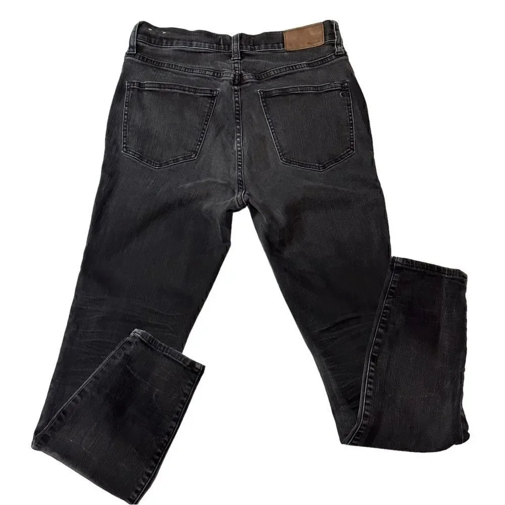 Madewell Black High Riser Skinny Jeans 28